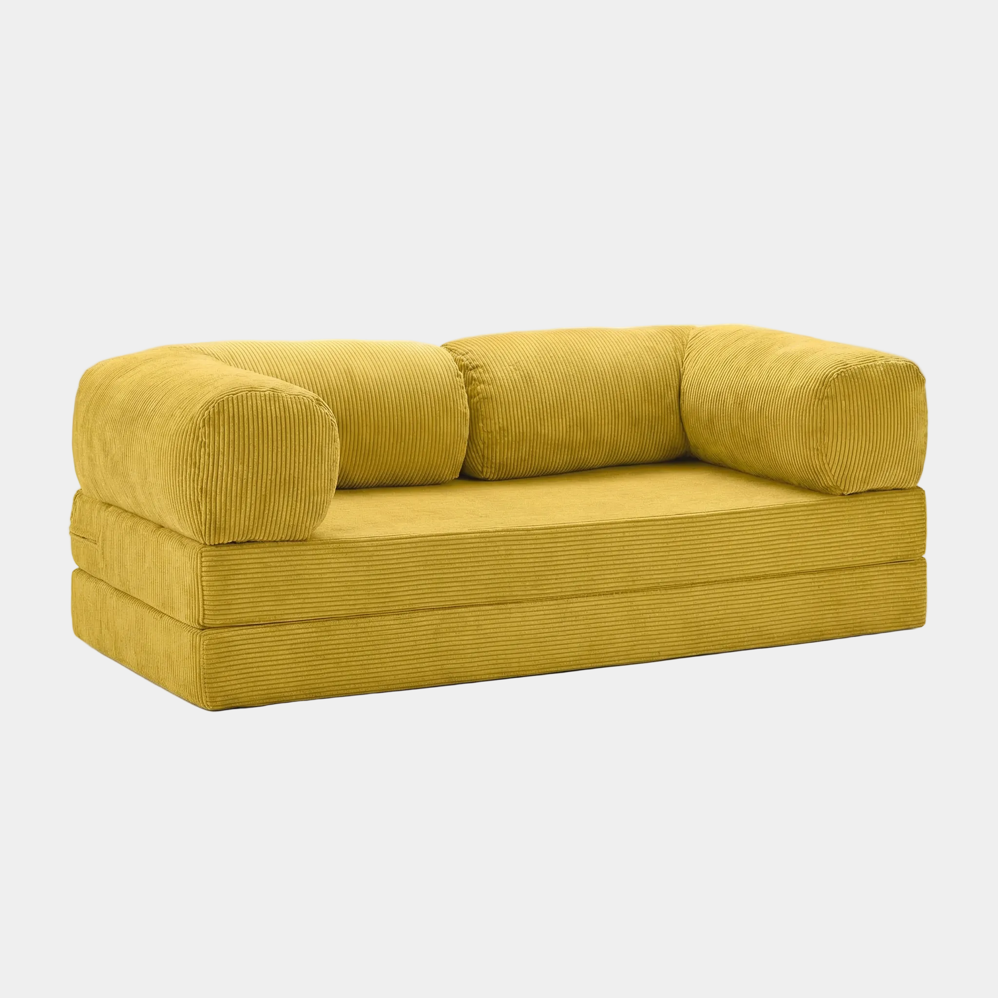 Canapé Lit Modulable ZENORA | Confort & Design Épuré | Jaune