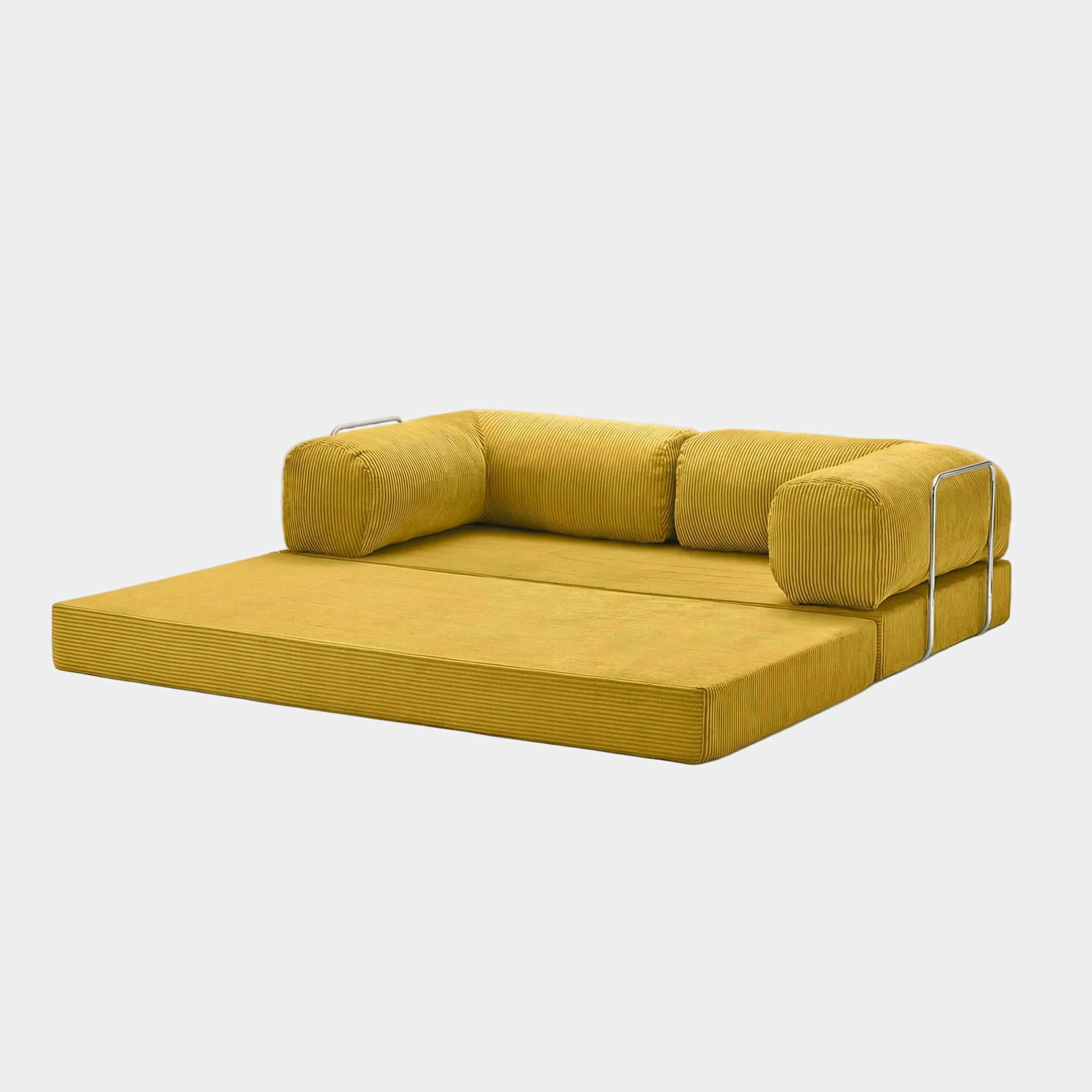 Canapé Lit Modulable ZENORA | Confort & Design Épuré | Jaune