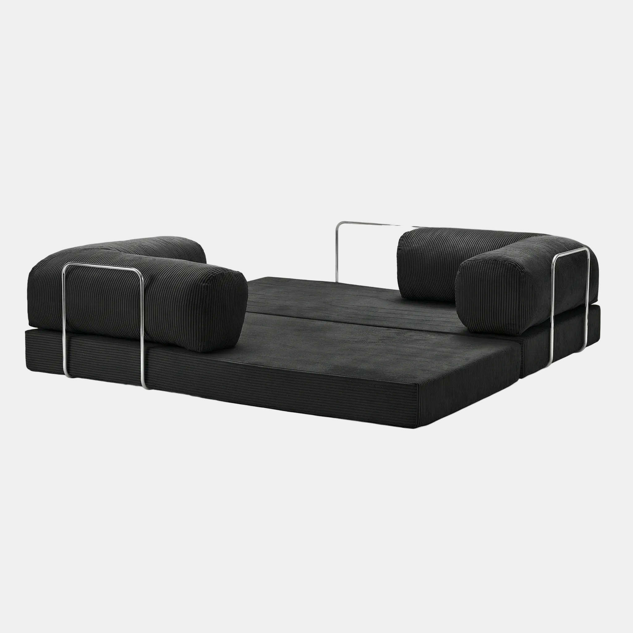 Canapé Lit Modulable ZENORA | Confort & Design Épuré | Noir