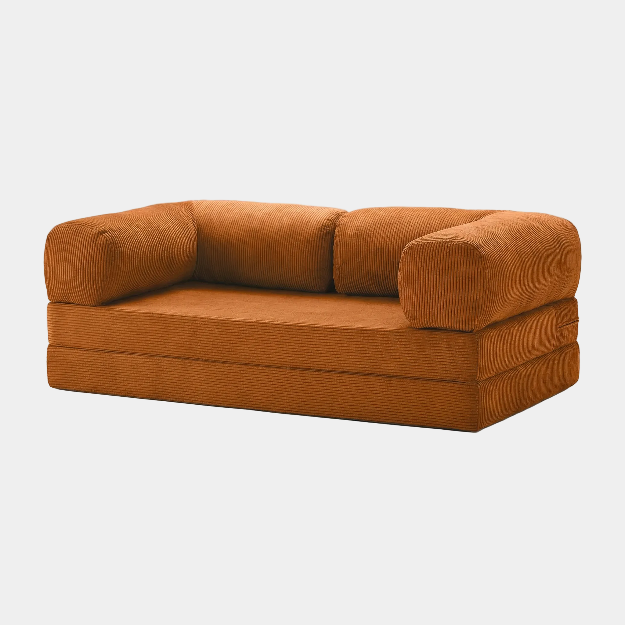 Canapé Lit Modulable ZENORA | Confort & Design Épuré | Orange