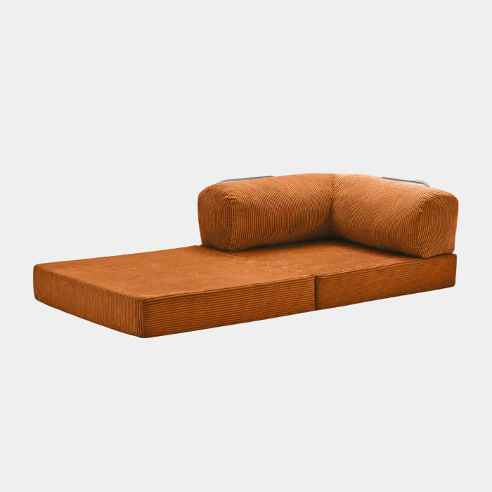 Chaise Modulable Zenora – Fauteuil Convertible Confort & Gain de Place | Orange