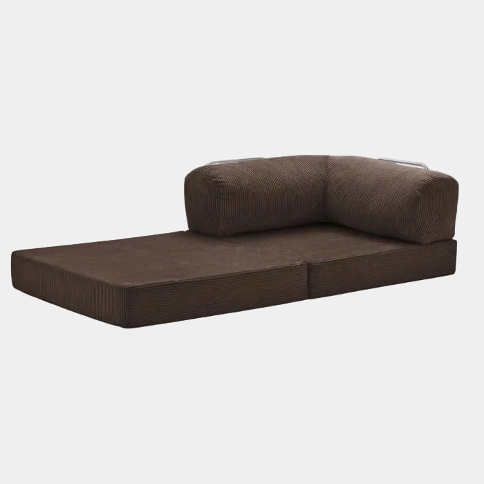 Chaise Modulable Zenora – Fauteuil Convertible Confort & Gain de Place | Marron Foncé