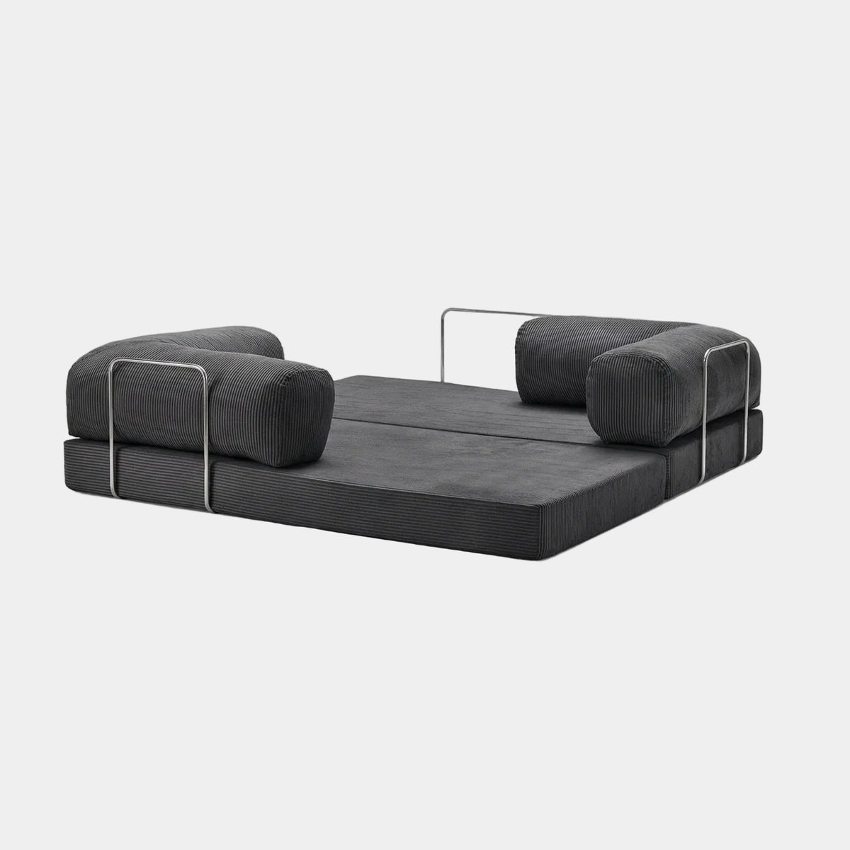 Canapé Lit Modulable ZENORA | Design Épuré | Charbon