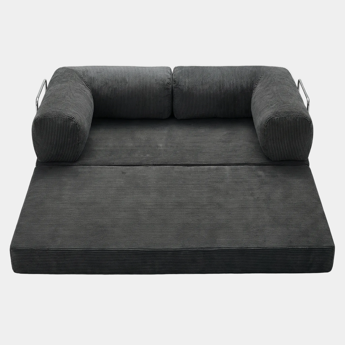 Canapé Lit Modulable ZENORA | Design Épuré | Charbon