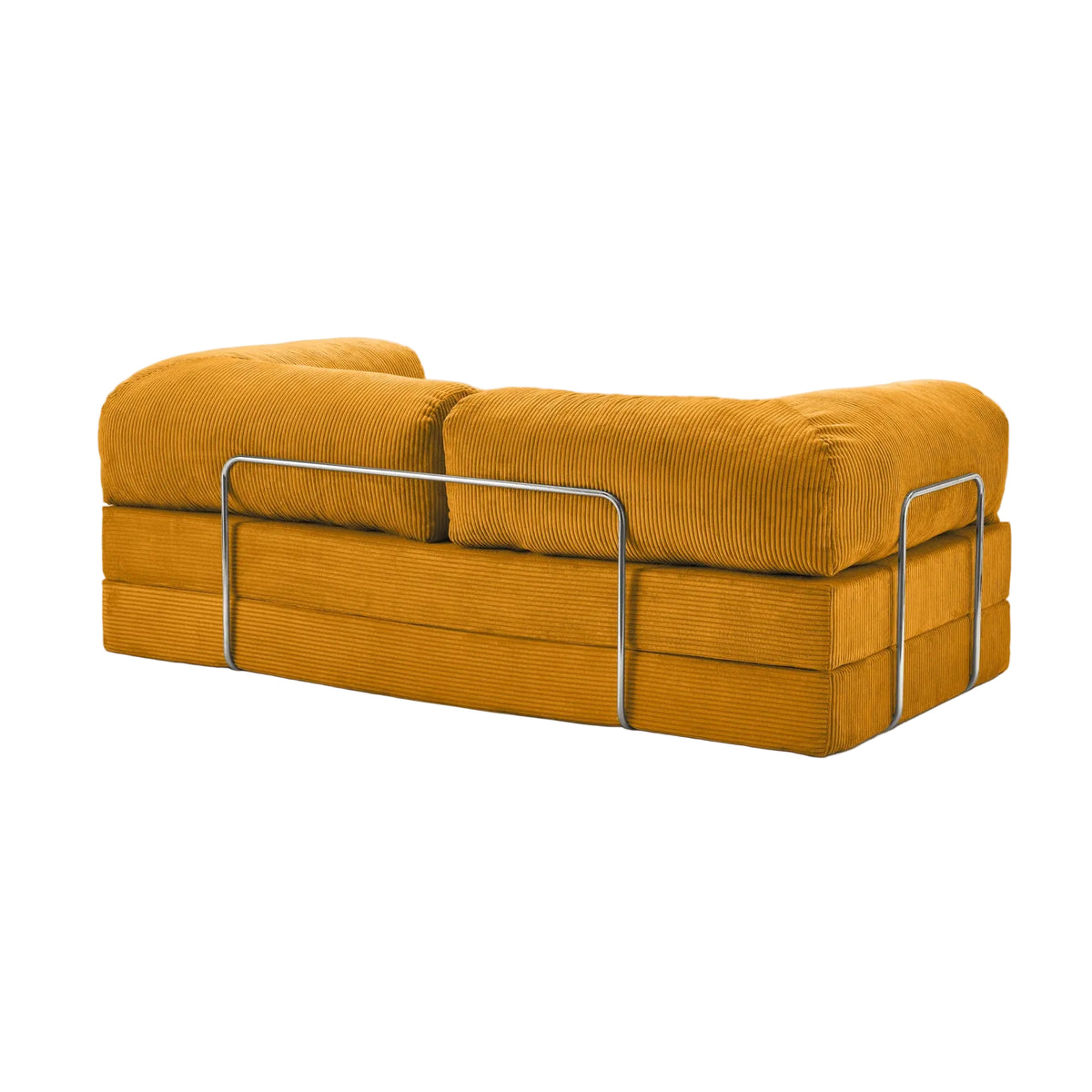 Canapé lit modulable ZENORA Mandarine design épuré, convertible 