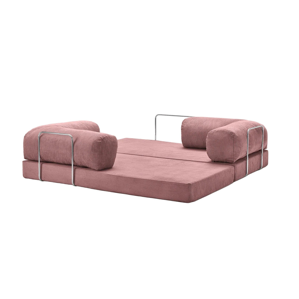 Canapé Lit Modulable ZENORA Rose | Confort & Design Épuré sofa-zen