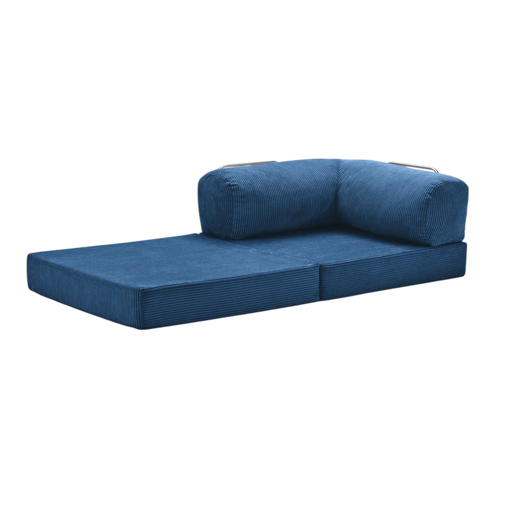 Chaise Modulable Zenora – Fauteuil Convertible Confort & Gain de Place | Bleu