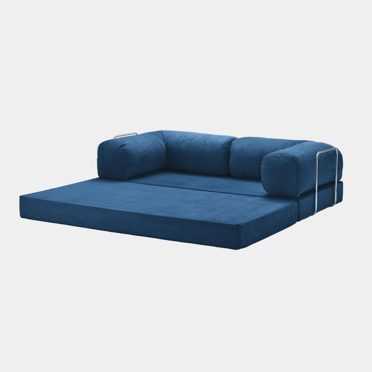 Canapé Lit Modulable ZENORA | Design Épuré | Bleu