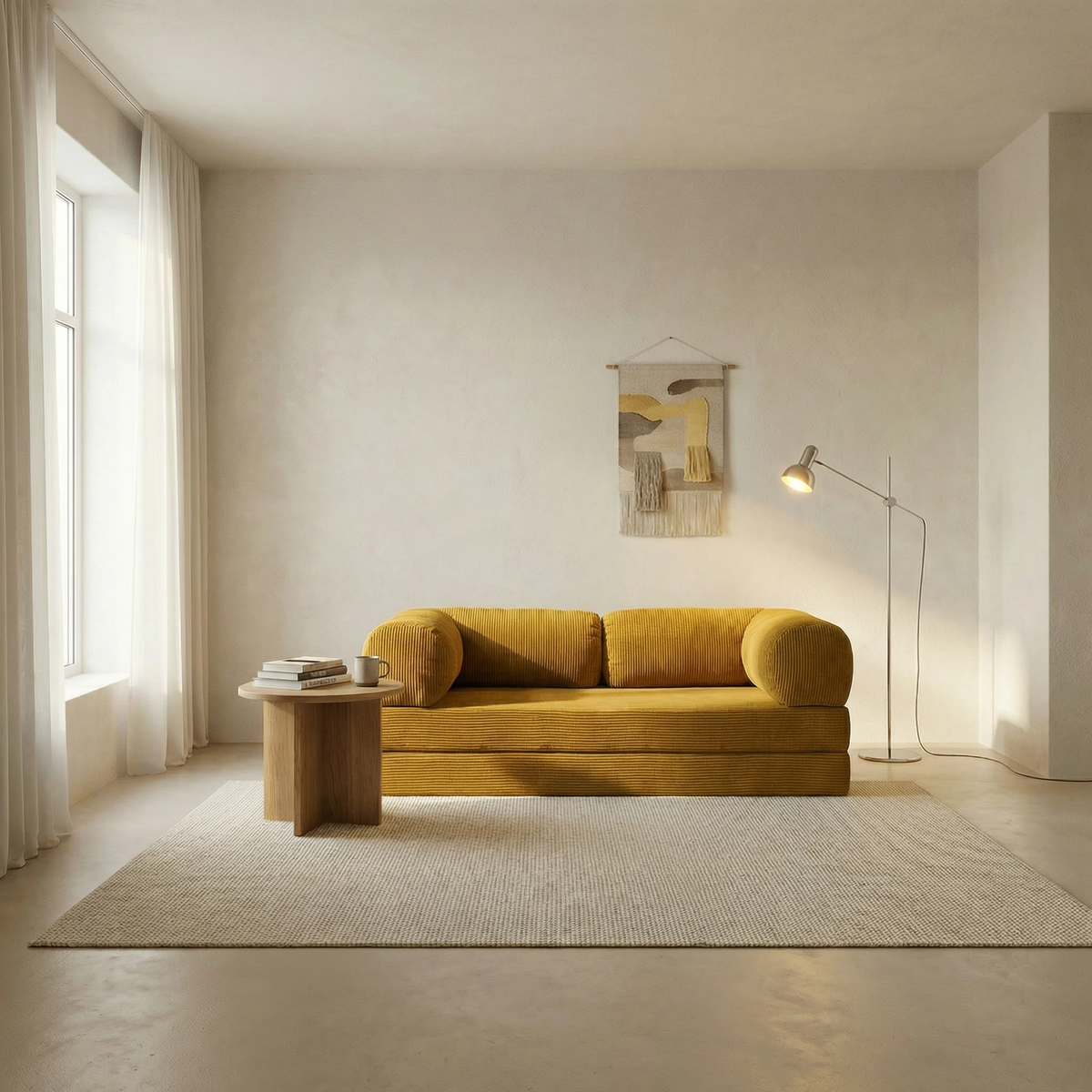 Canapé Lit Modulable ZENORA | Design Épuré | Bronze