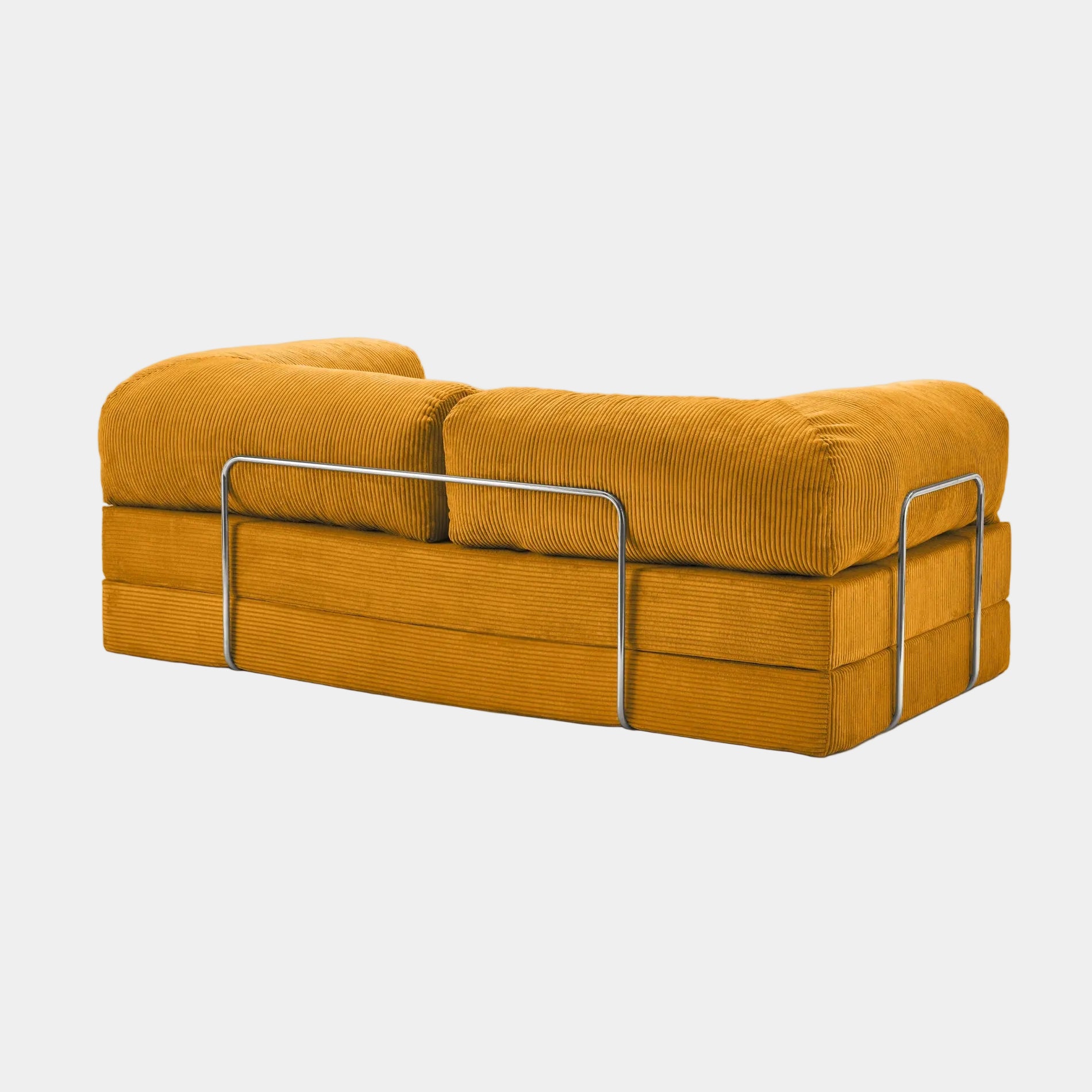 Canapé Lit Modulable ZENORA | Confort & Design Épuré | Mandarine