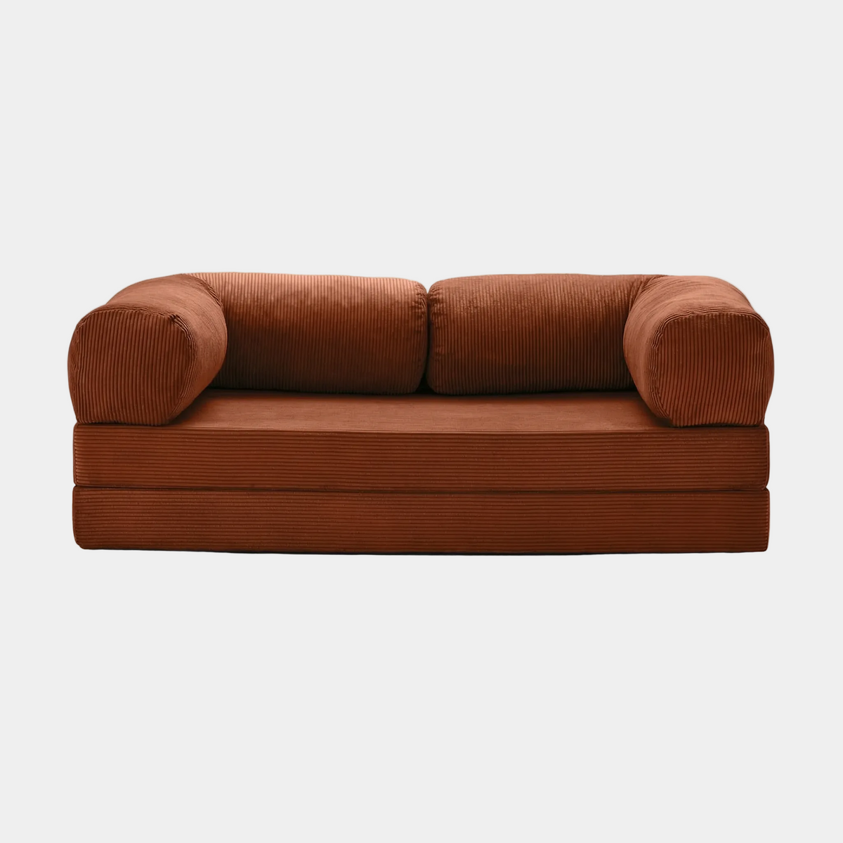 Canapé Lit Modulable ZENORA | Design Épuré | Marron