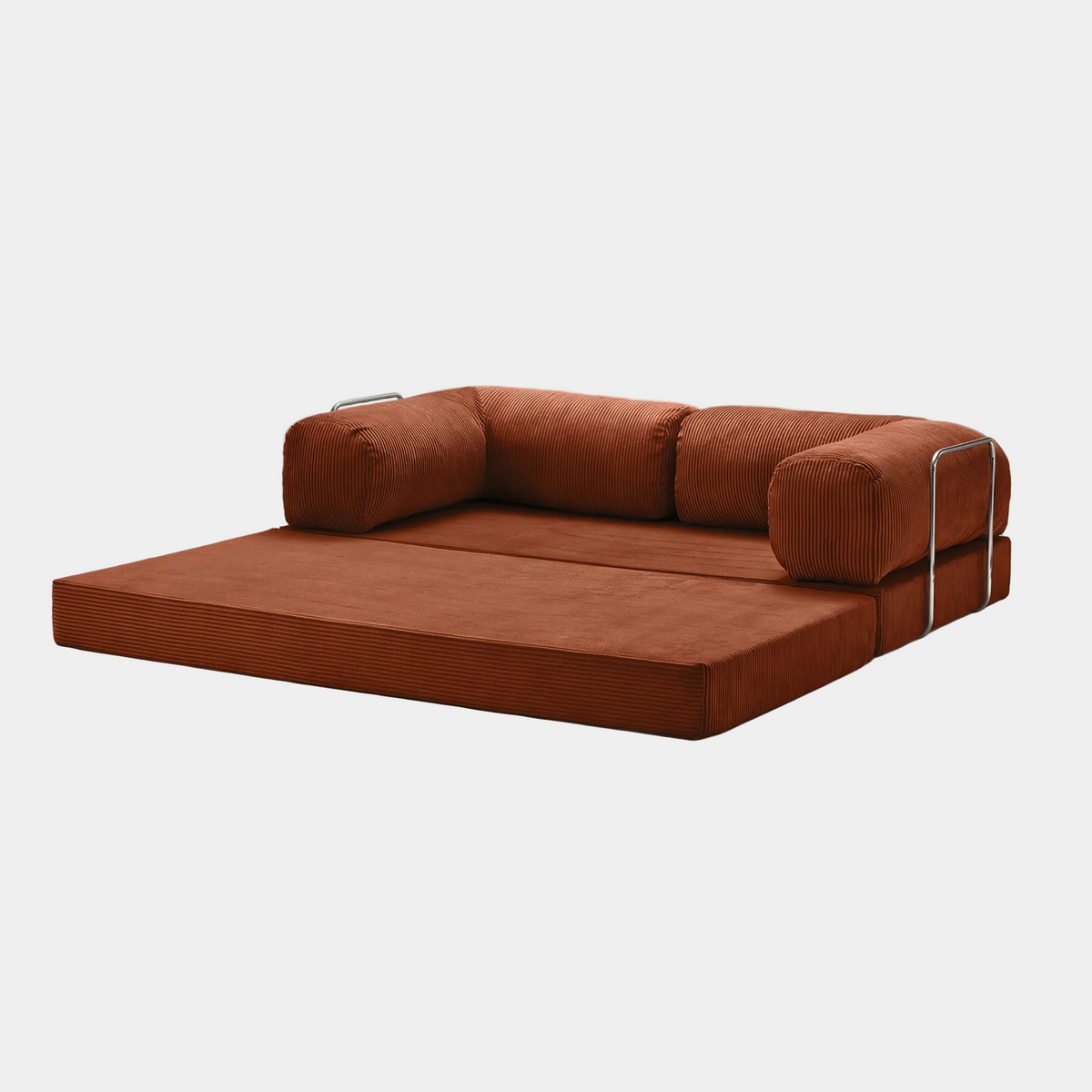 Canapé Lit Modulable ZENORA | Design Épuré | Marron