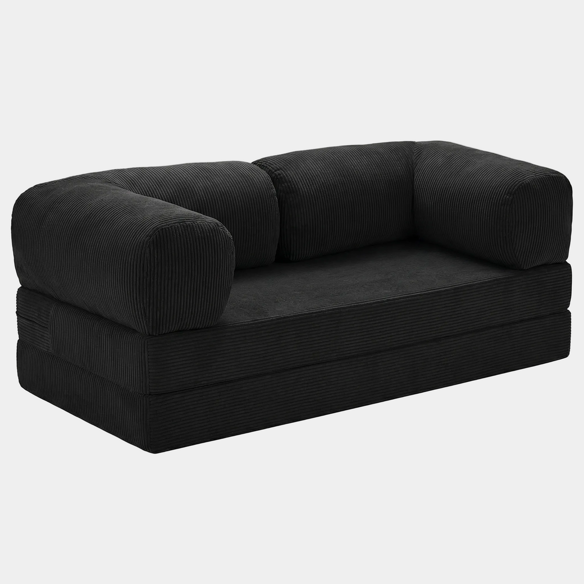 Canapé Lit Modulable ZENORA | Design Épuré | Noir