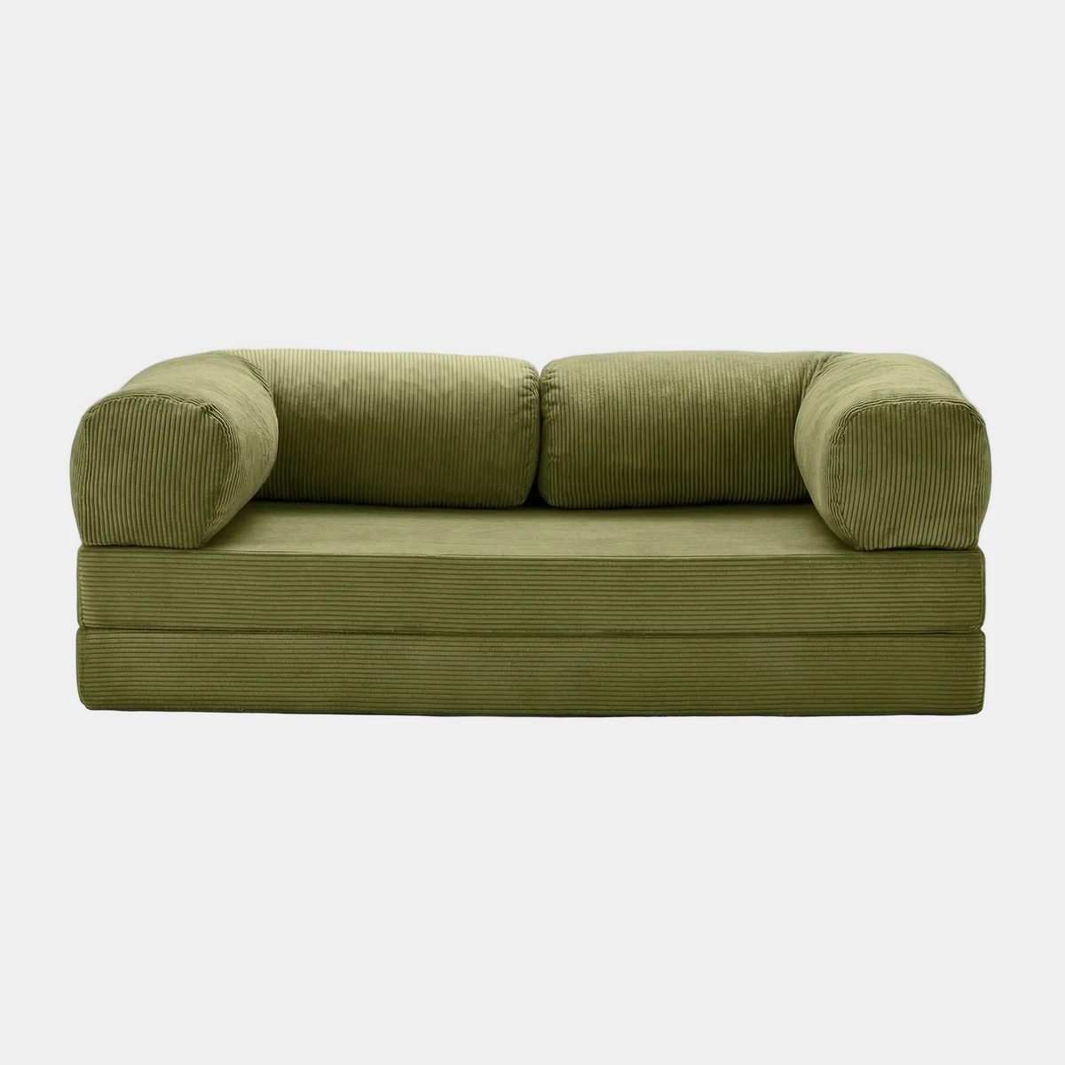 Canapé Lit Modulable ZENORA | Design Épuré | Olive