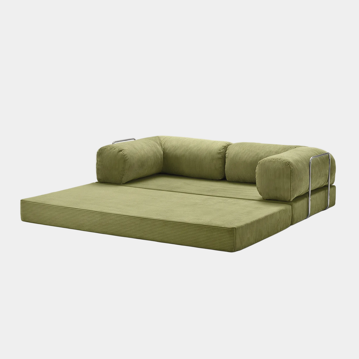 Canapé Lit Modulable ZENORA | Design Épuré | Olive