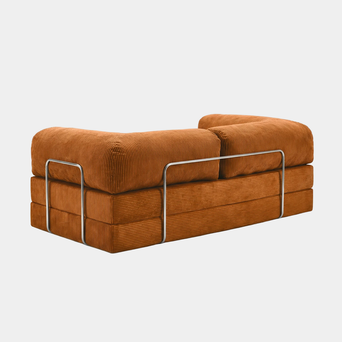 Canapé Lit Modulable ZENORA | Design Épuré | Orange