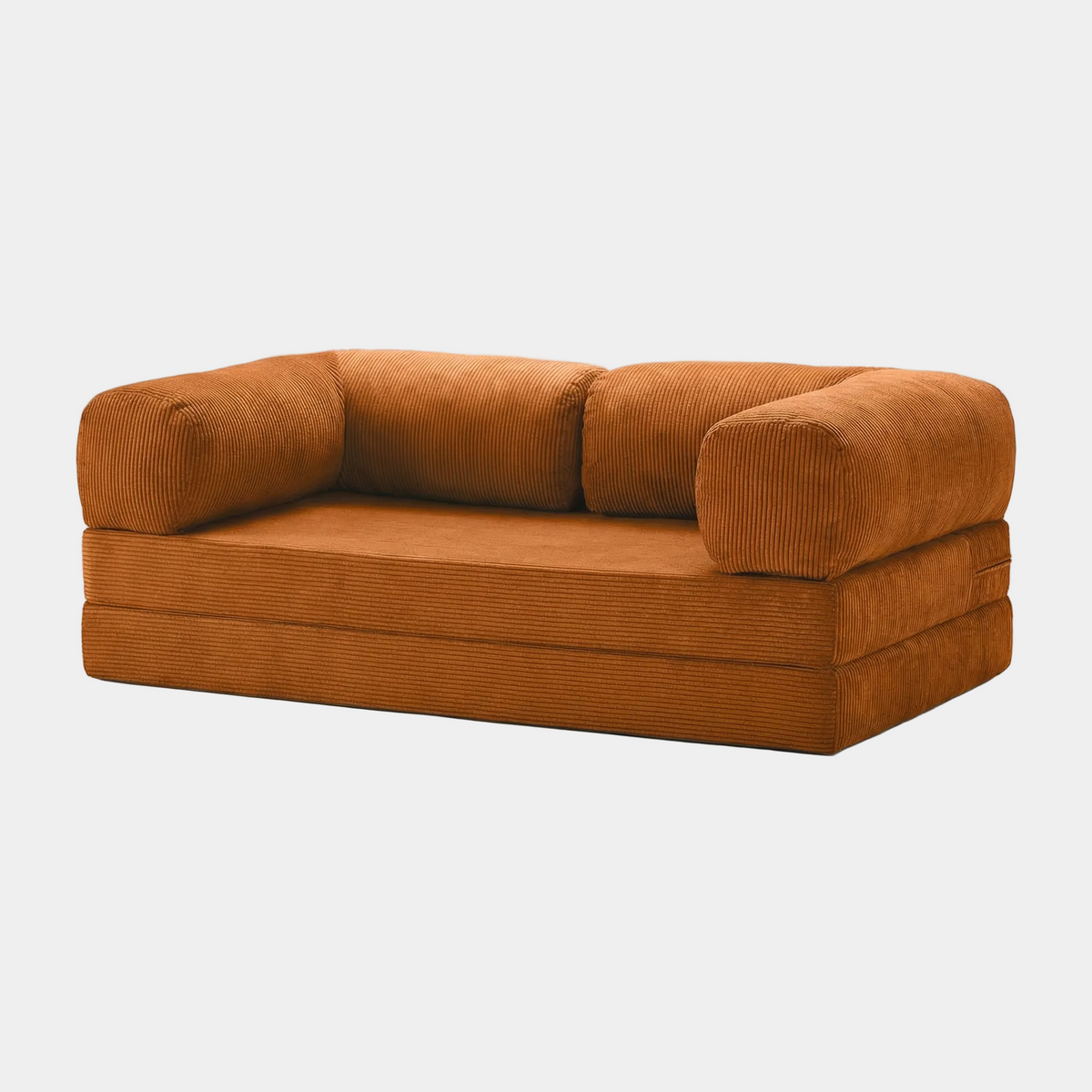 Canapé Lit Modulable ZENORA | Design Épuré | Orange