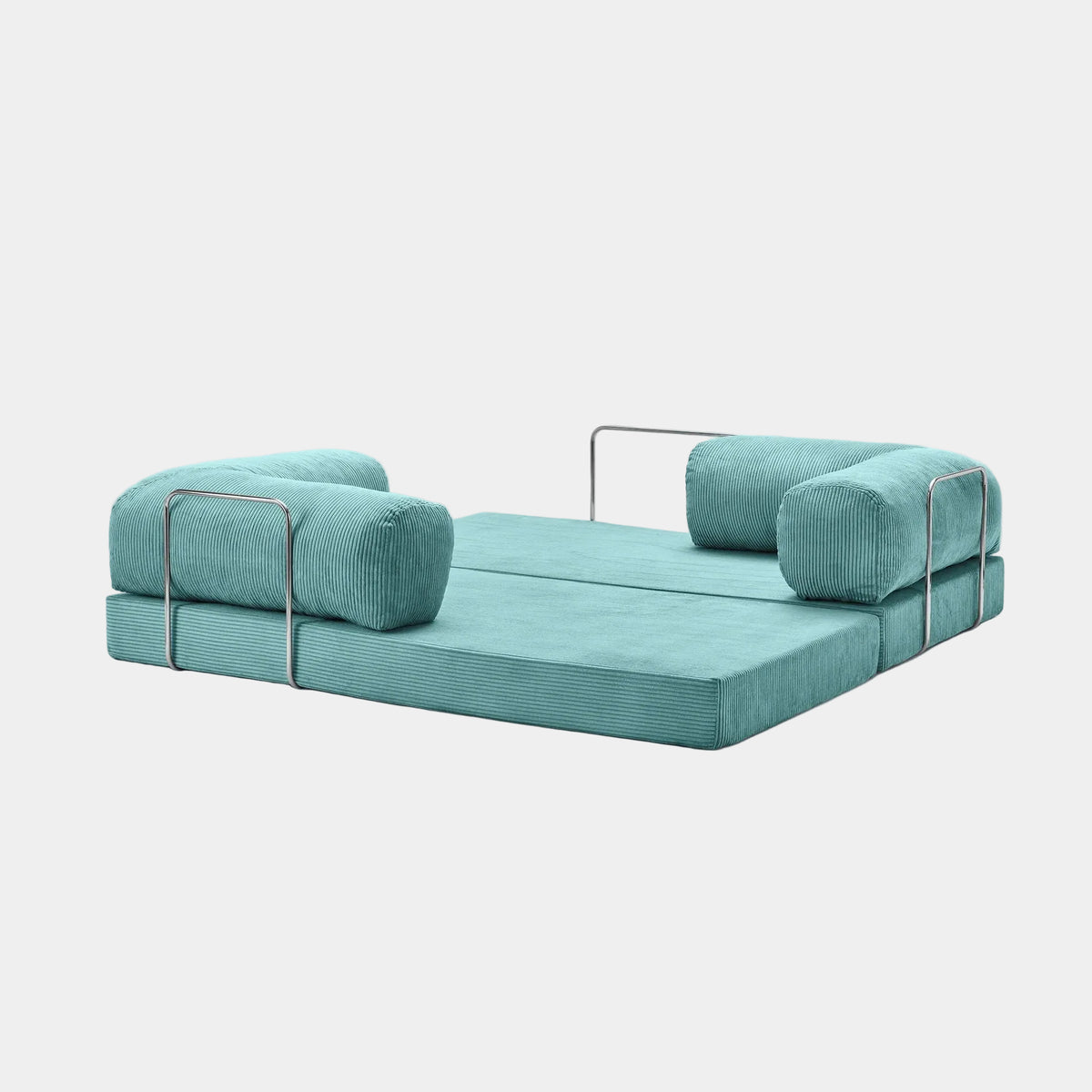 Canapé Lit Modulable ZENORA | Design Épuré | Turquoise