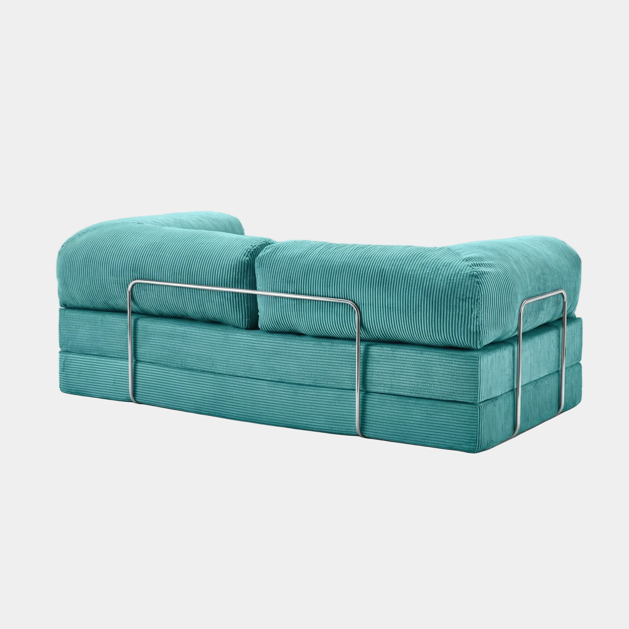 Canapé Lit Modulable ZENORA | Confort & Design Épuré | Turquoise