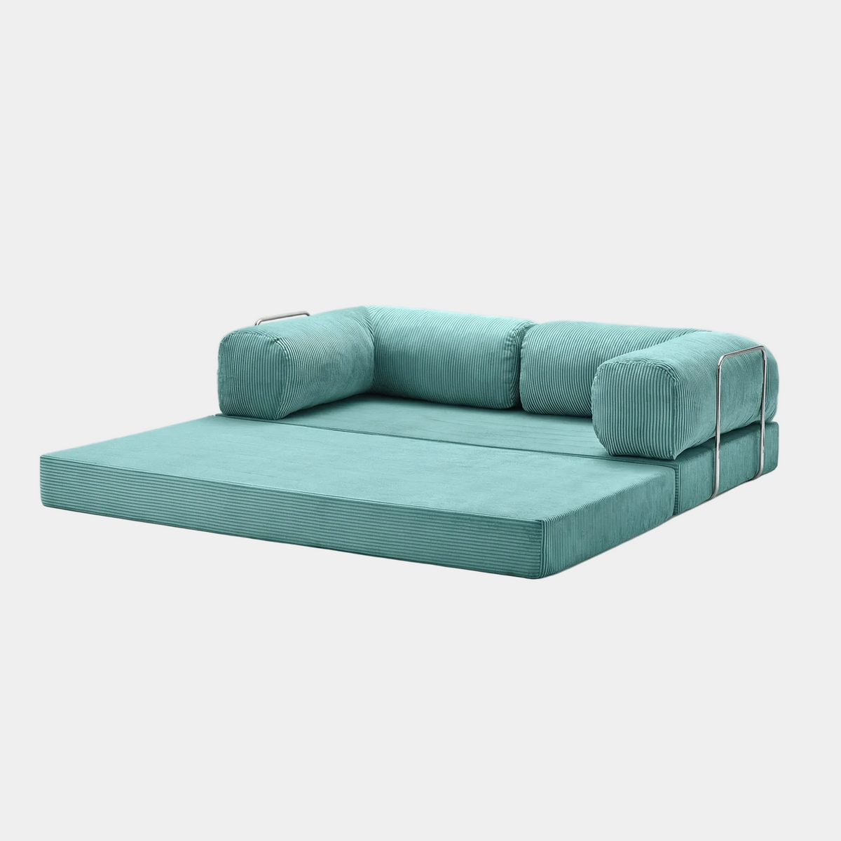 Canapé Lit Modulable ZENORA | Design Épuré | Turquoise