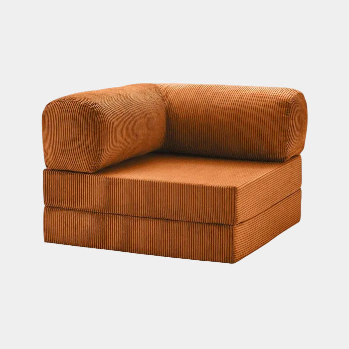 Chaise Modulable Zenora – Fauteuil Convertible et Gain de Place | Orange