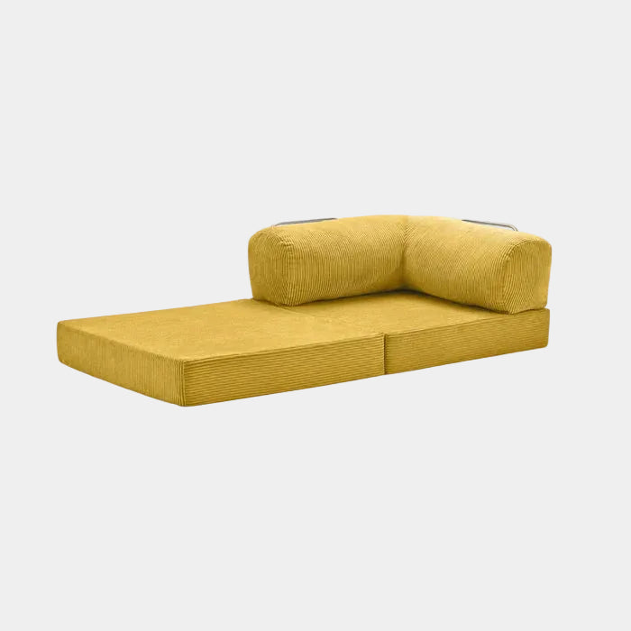 Chaise Modulable Zenora – Fauteuil Convertible et Gain de Place | Jaune