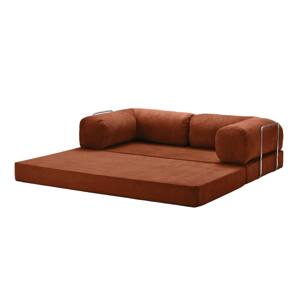 Canapé Lit Modulable ZENORA Marron | Confort & Design Épuré sofa-zen