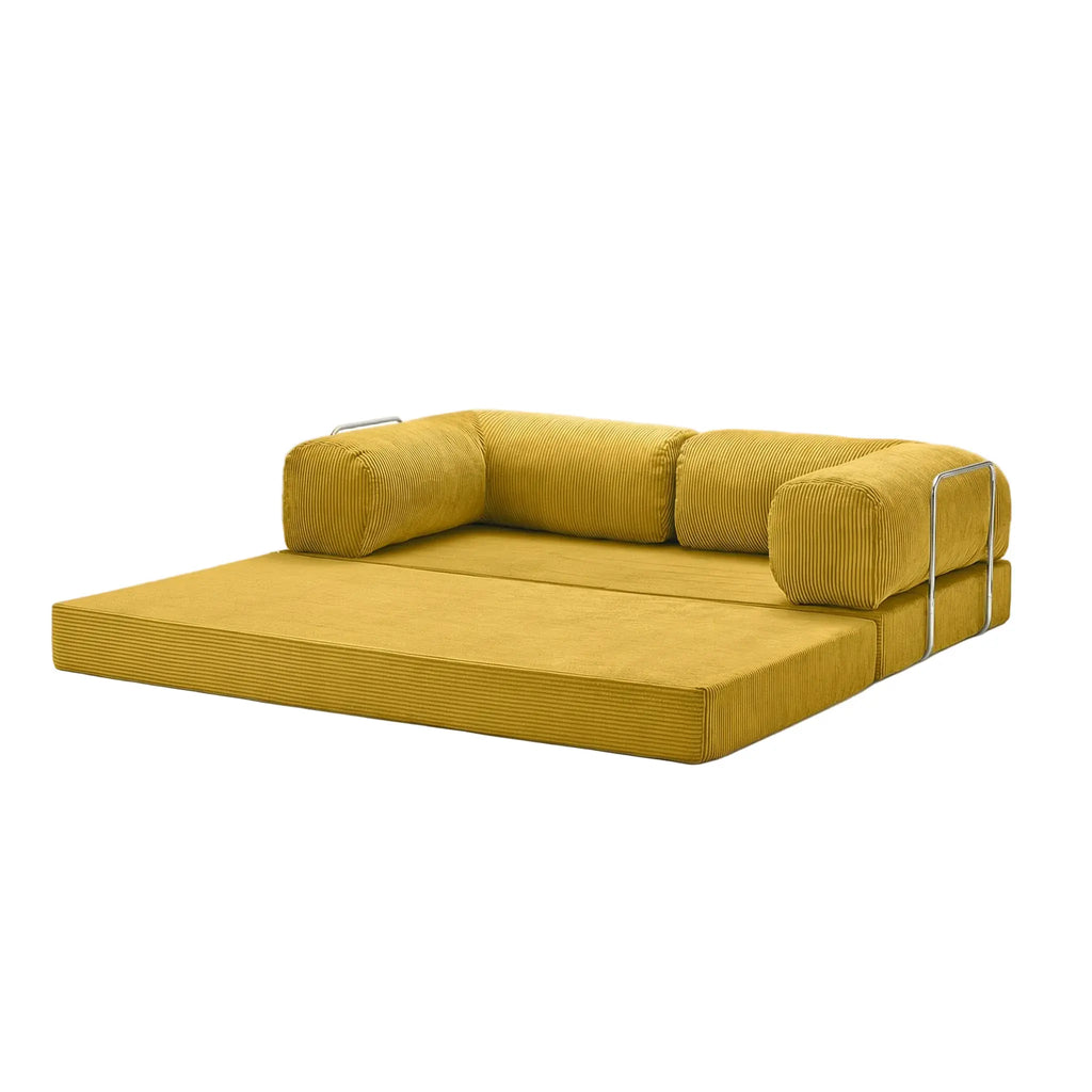 Canapé Lit Modulable ZENORA Jaune | Confort & Design Épuré sofa-zen