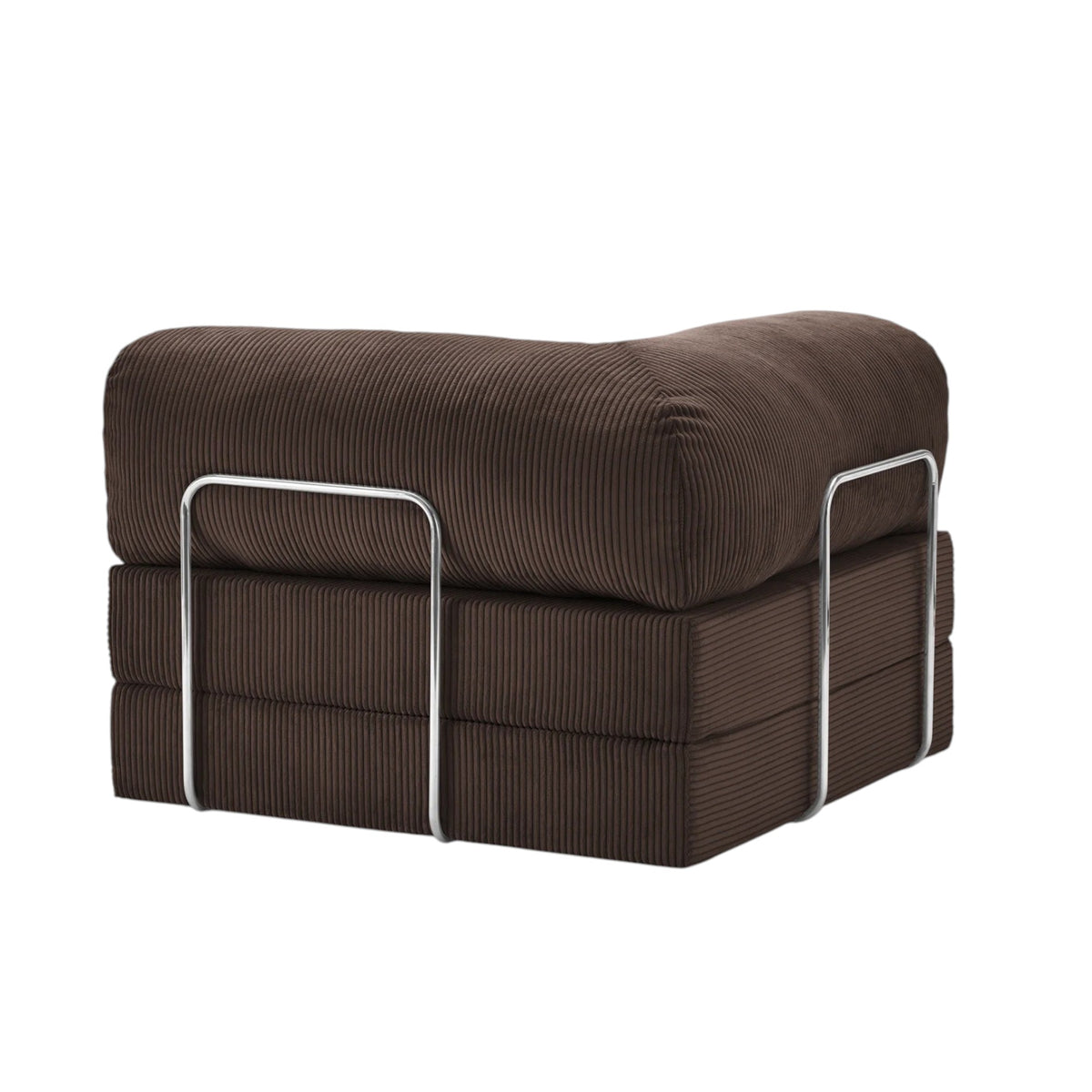 Chaise Modulable Zenora – Fauteuil Convertible Confort & Gain de Place | Marron foncé