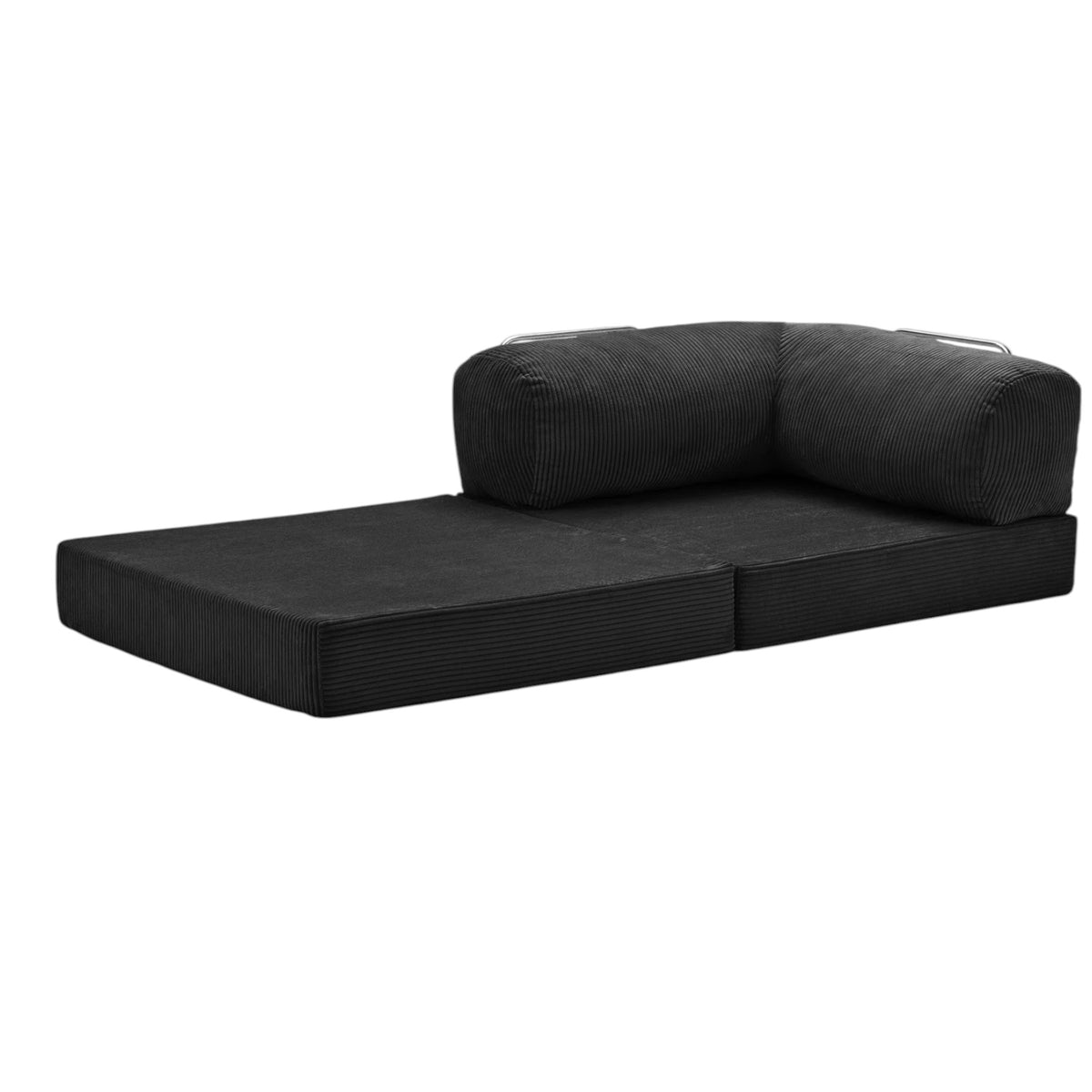 Chaise Modulable Zenora – Fauteuil Convertible Confort & Gain de Place | Noir