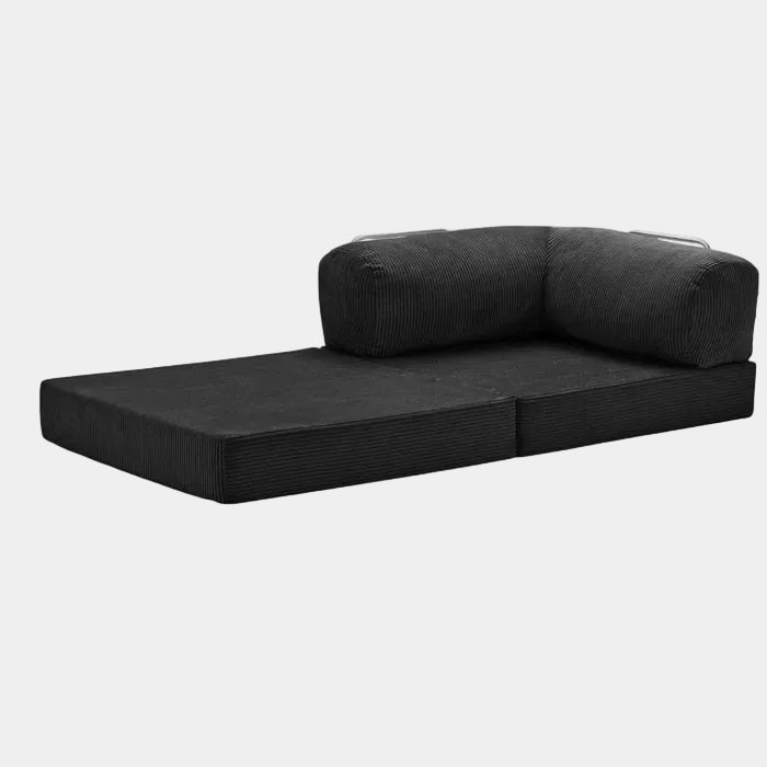 Chaise Modulable Zenora – Fauteuil Convertible et Gain de Place | Noir
