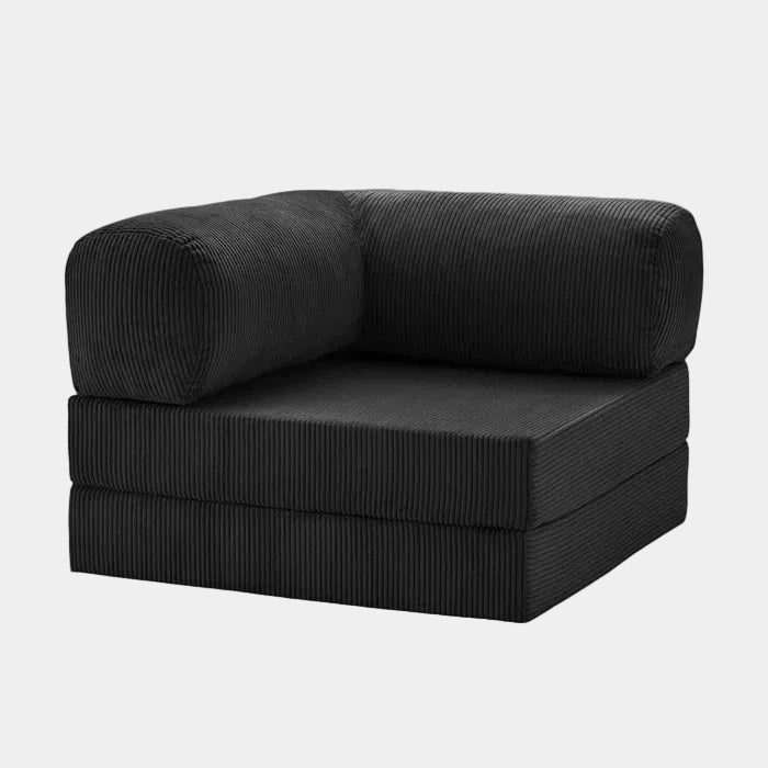 Chaise Modulable Zenora – Fauteuil Convertible et Gain de Place | Noir
