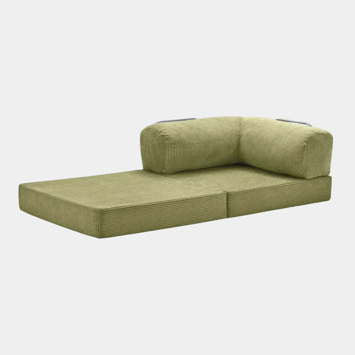 Chaise Modulable Zenora – Fauteuil Convertible et Gain de Place | Olive