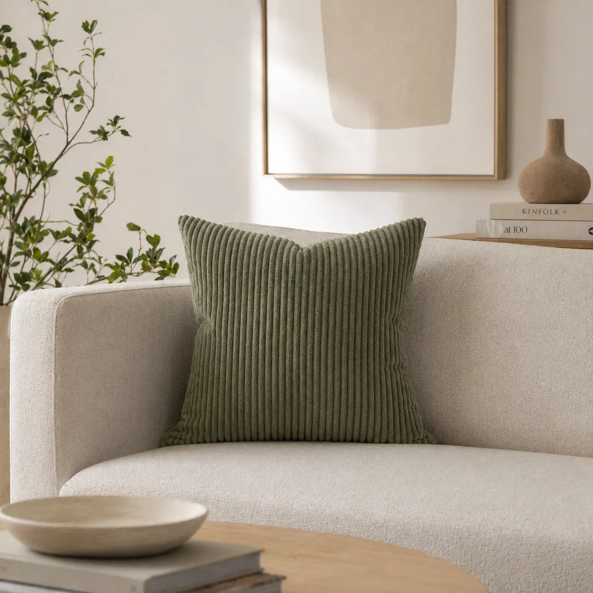 Coussin en Velours - Confort et Style pour Votre Intérieur | Olive