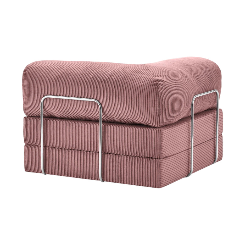 Chaise Modulable Zenora – Fauteuil Convertible Confort & Gain de Place | Rose