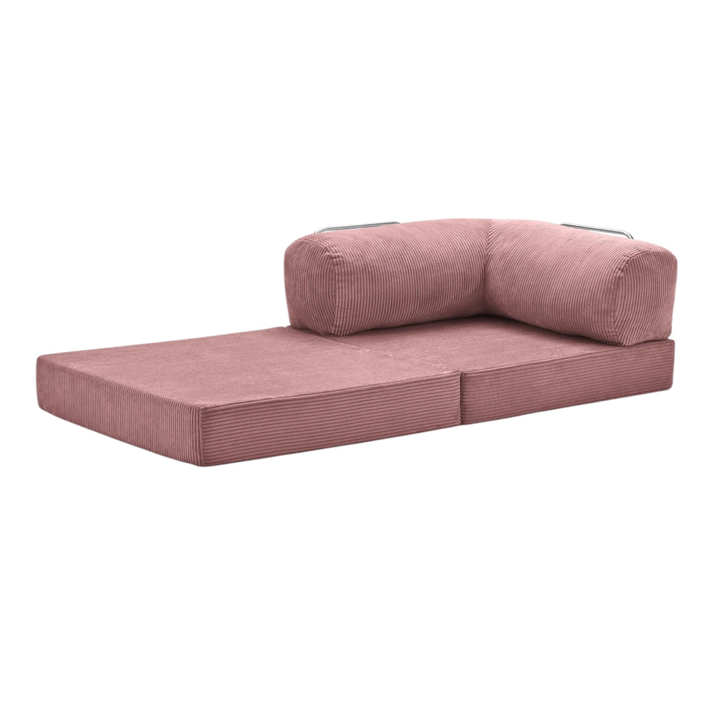 Chaise Modulable Zenora – Fauteuil Convertible Confort & Gain de Place | Rose