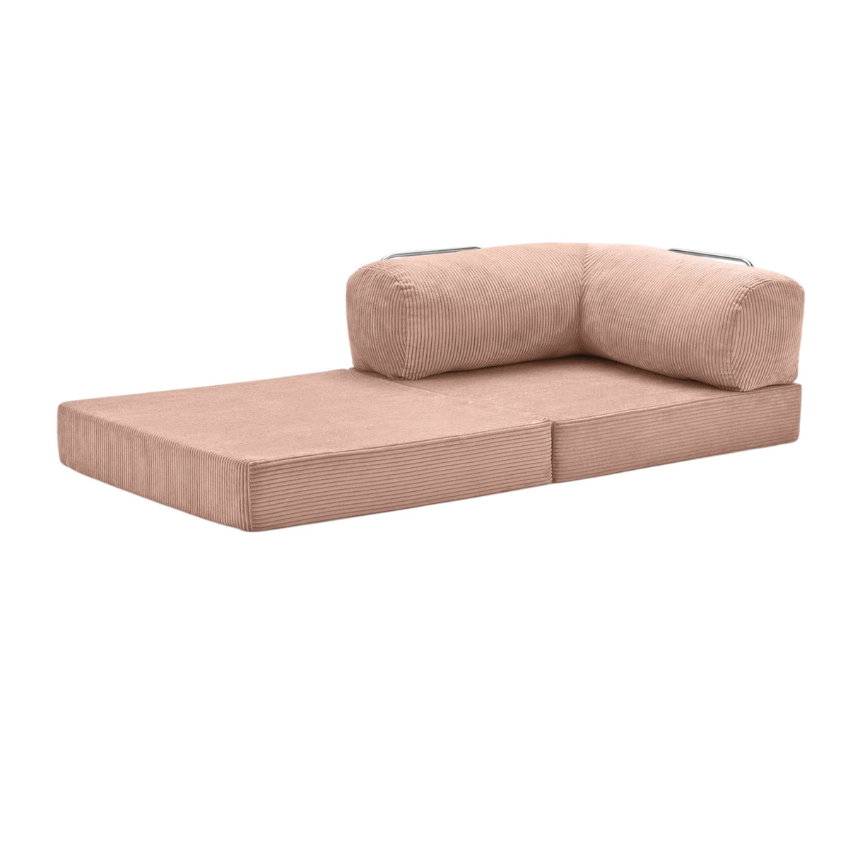 Chaise Modulable Zenora – Fauteuil Convertible Confort & Gain de Place | Rose poudré