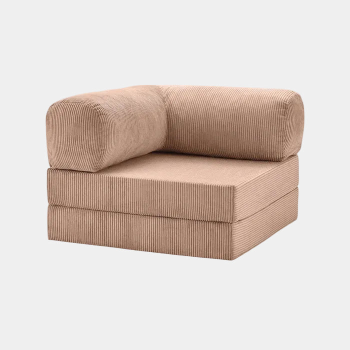Chaise Modulable Zenora – Fauteuil Convertible et Gain de Place | Rose Poudré