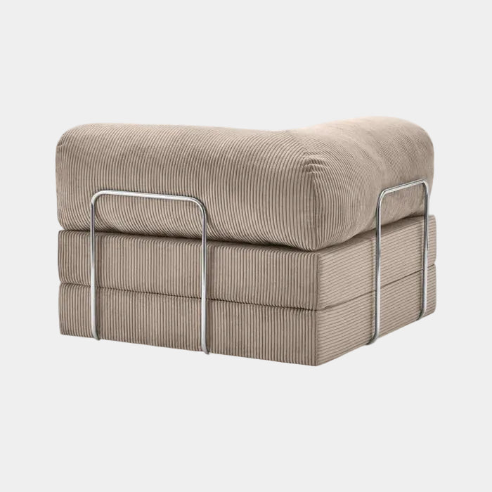 Chaise Modulable Zenora – Fauteuil Convertible Confort & Gain de Place | Beige