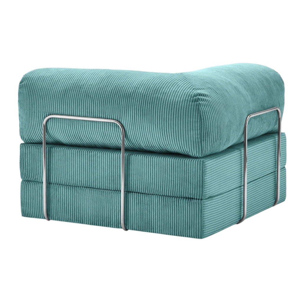 Chaise Modulable Zenora – Fauteuil Convertible Confort & Gain de Place | Turquoise