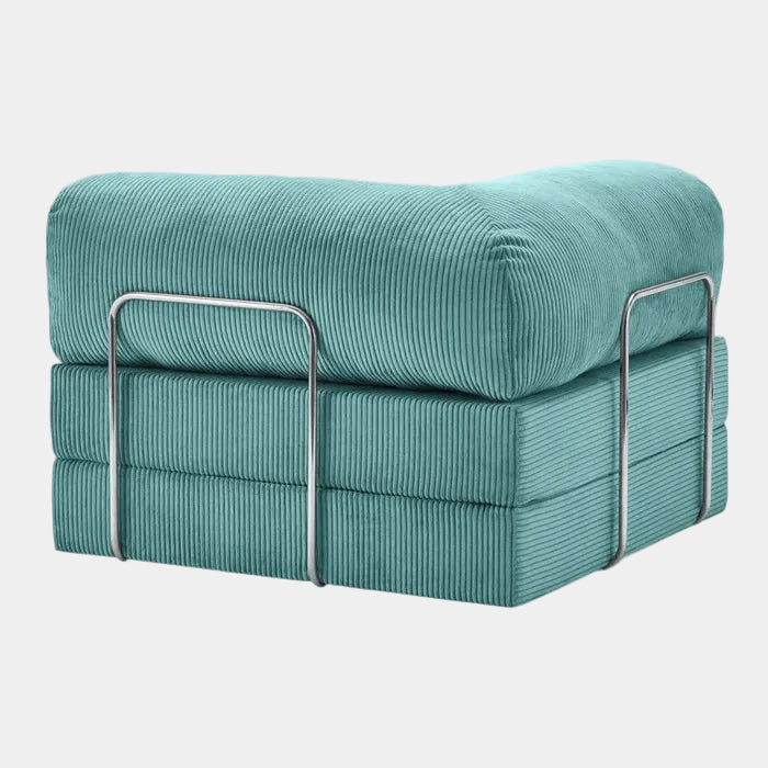 Chaise Modulable Zenora – Fauteuil Convertible et Gain de Place | Turquoise