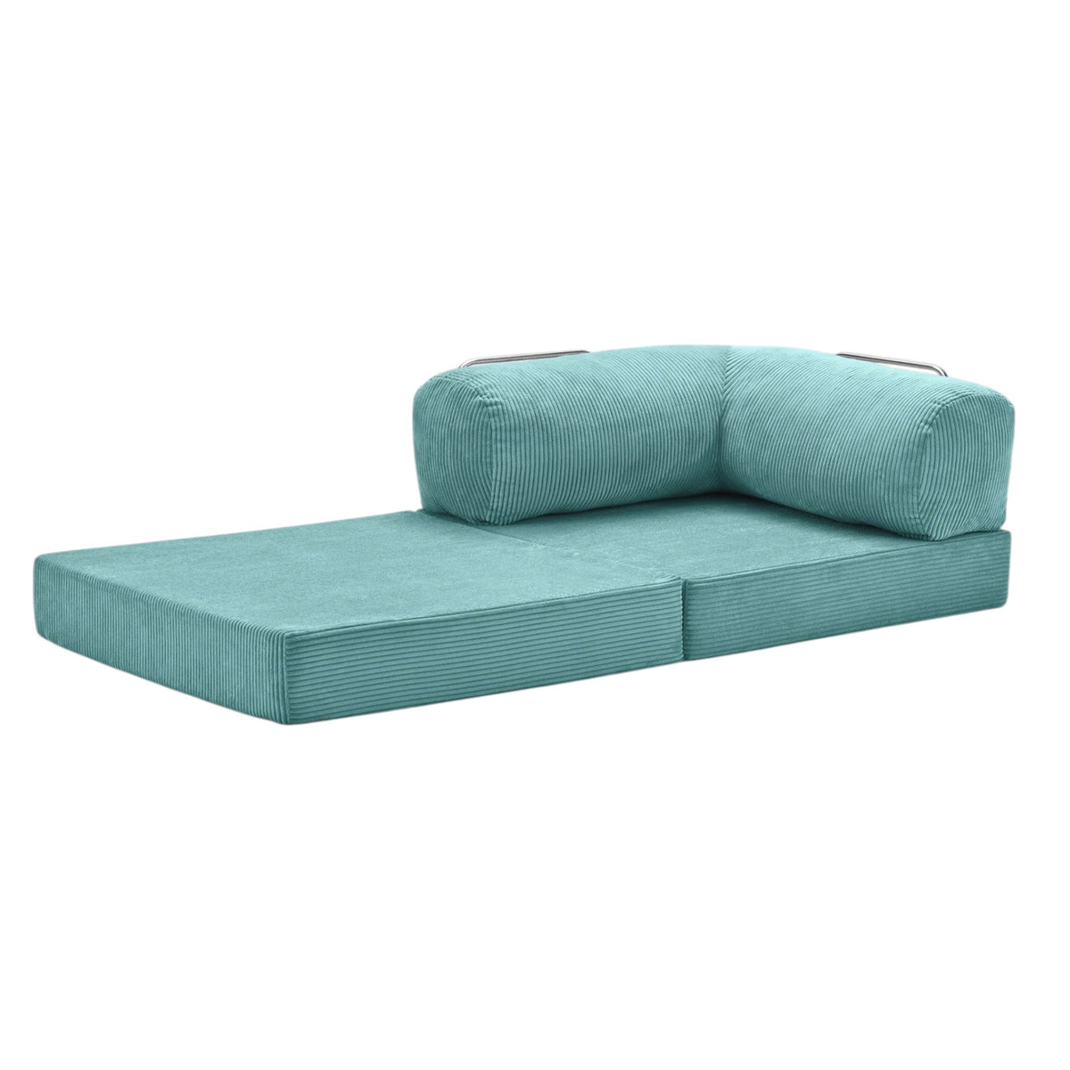 Chaise Modulable Zenora – Fauteuil Convertible Confort & Gain de Place | Turquoise