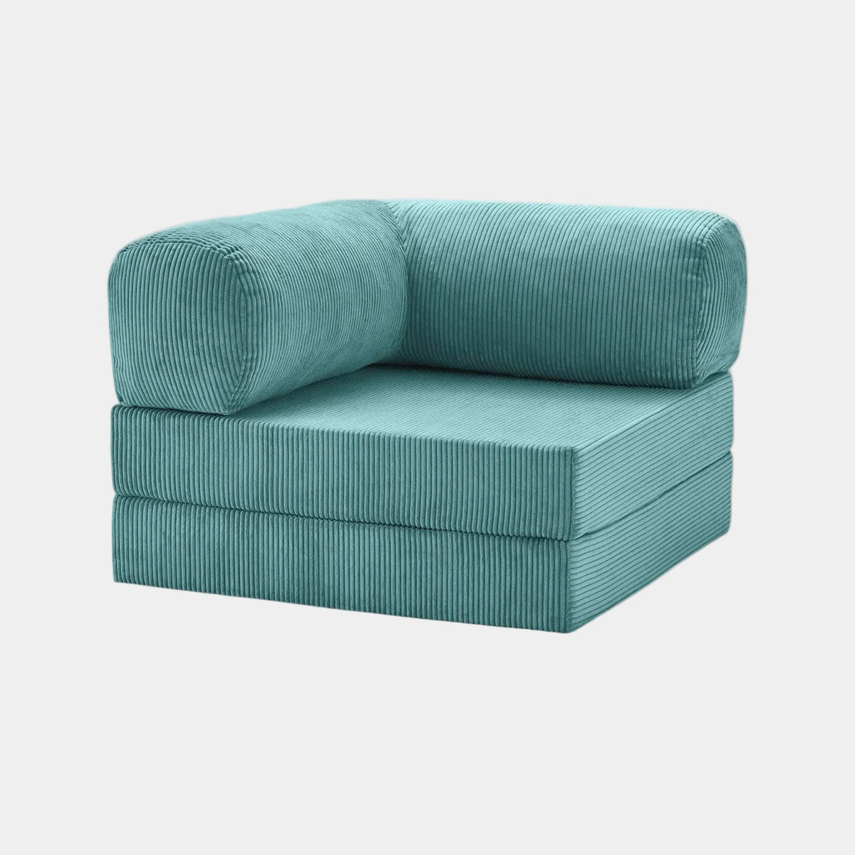 Chaise Modulable Zenora – Fauteuil Convertible et Gain de Place | Turquoise