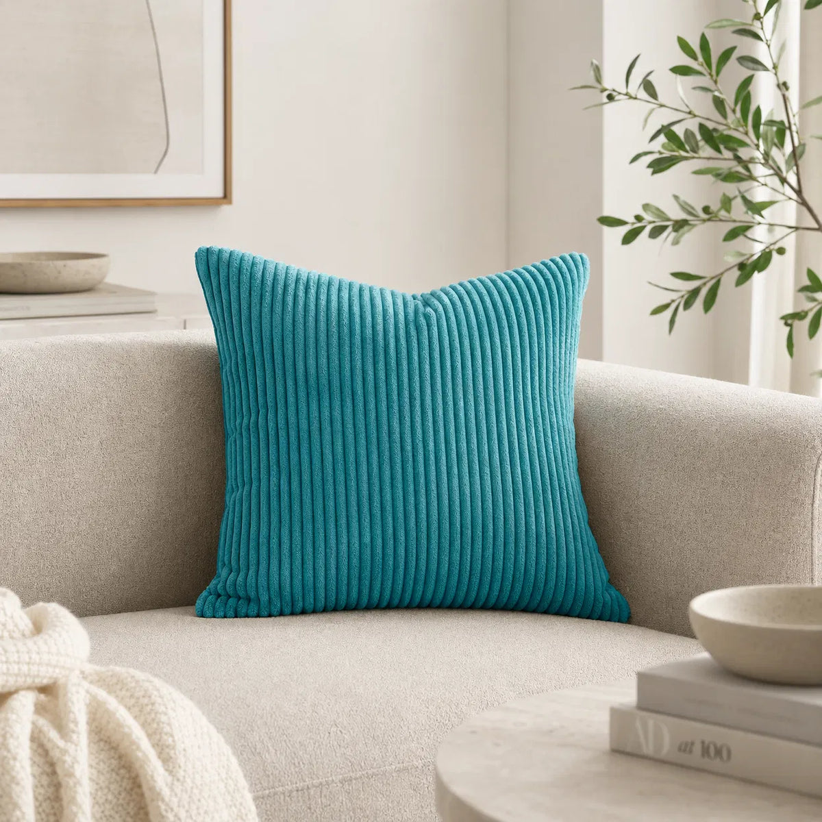 Coussin en Velours - Confort et Style pour Votre Intérieur | Turquoise