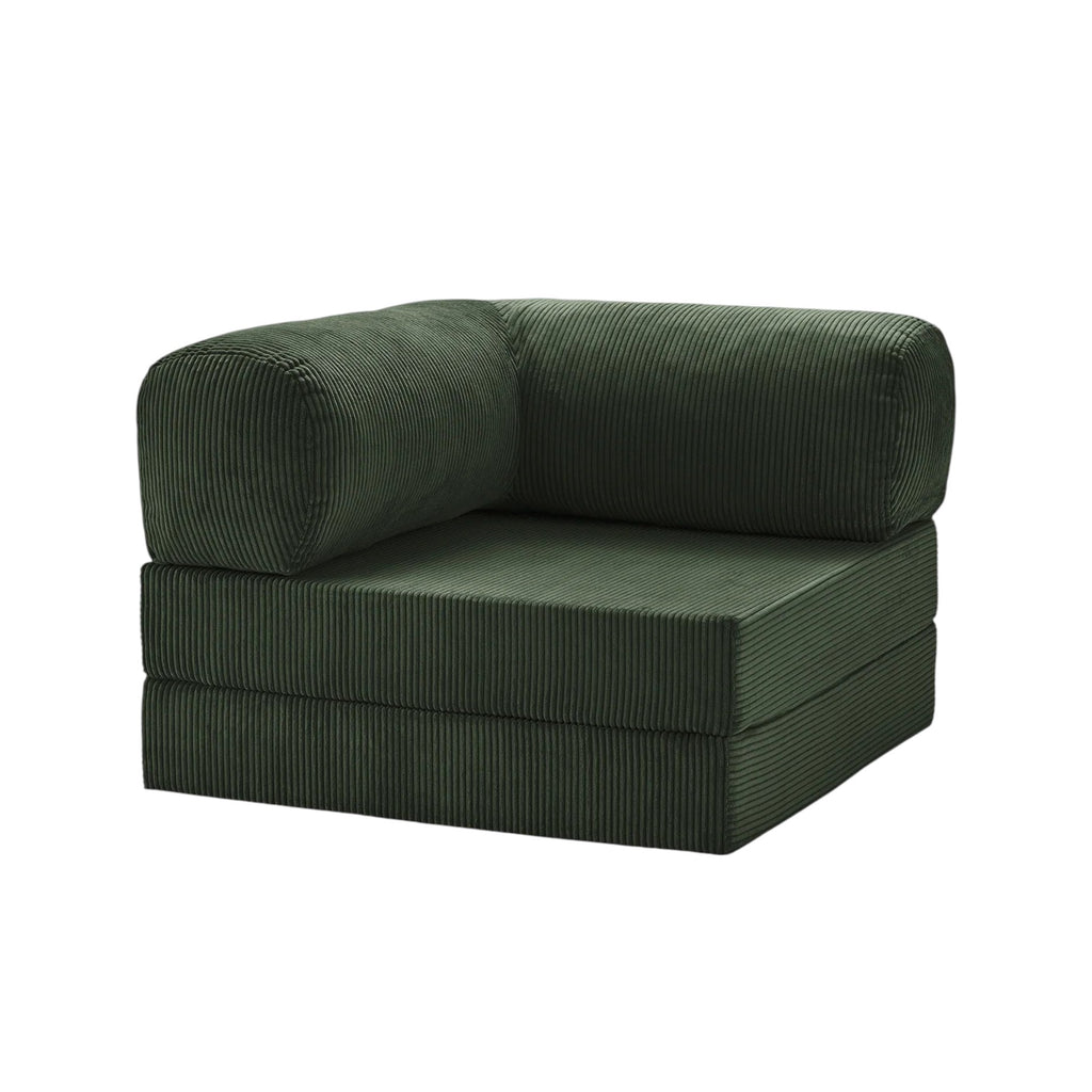 Chaise Modulable Zenora – Fauteuil Convertible Confort & Gain de Place | Vert