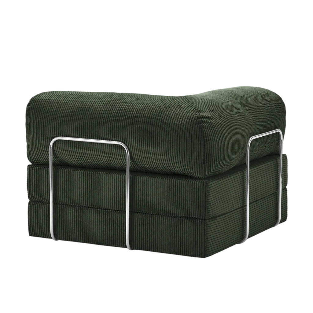 Chaise Modulable Zenora – Fauteuil Convertible Confort & Gain de Place | Vert