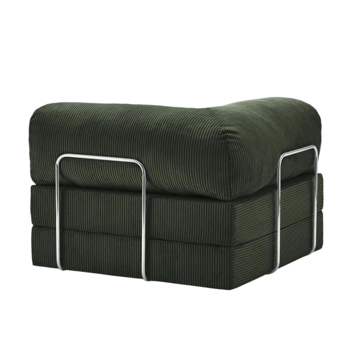 Chaise Modulable Zenora – Fauteuil Convertible Confort & Gain de Place | Vert