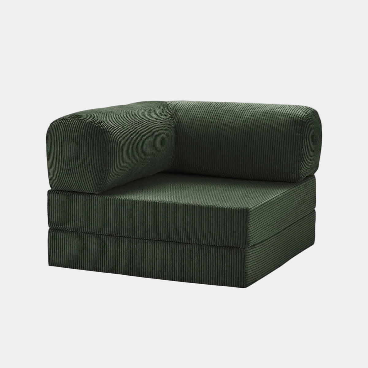 Chaise Modulable Zenora – Fauteuil Convertible et Gain de Place | Vert