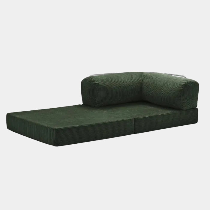 Chaise Modulable Zenora – Fauteuil Convertible et Gain de Place | Vert